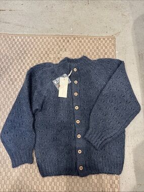 Rylee + Cru Tulip Cardigan in navy